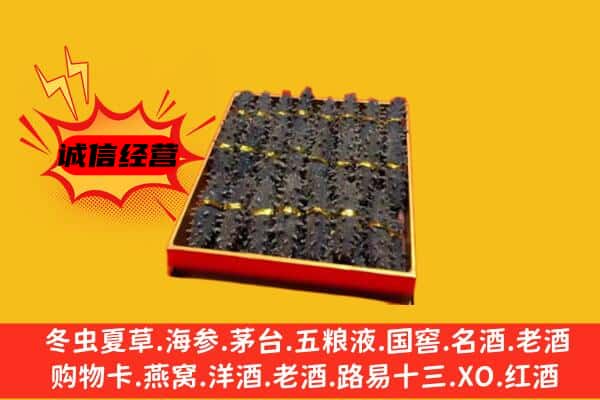 中山古镇镇回收海参